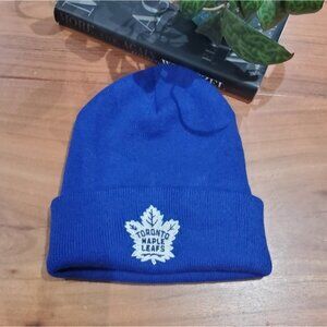 Toronto Maple Leafs Terrain Knit Solid Royal Cuff Knit Beanie Hat